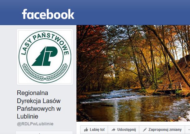 Facebook RDLP w Lublinie